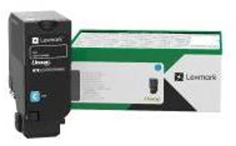 Lexmark 71C2XC0 tonercartridge 1 stuk(s) Origineel von Lexmark in Cyaan – Produktfoto