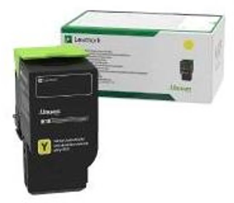 Lexmark 78C2UY0 tonercartridge 1 stuk(s) Origineel de Lexmark en Jaune – photo produit