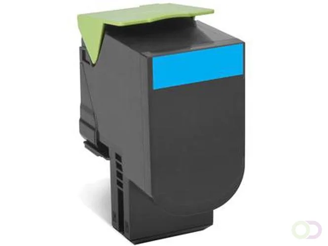 Lexmark 802XC - Tonerpatrone Cyan von Lexmark – Produktfoto