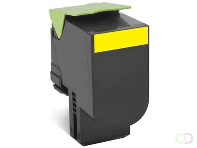 Lexmark 802XY Toner Gul 80C2XY0 Gul von Lexmark – Produktfoto