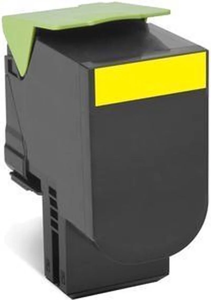 LEXMARK 802XYE - CX510 Tonercartridge standard capacity 4.000 pagina s 1-pack corporate by Lexmark in Yellow – product photo