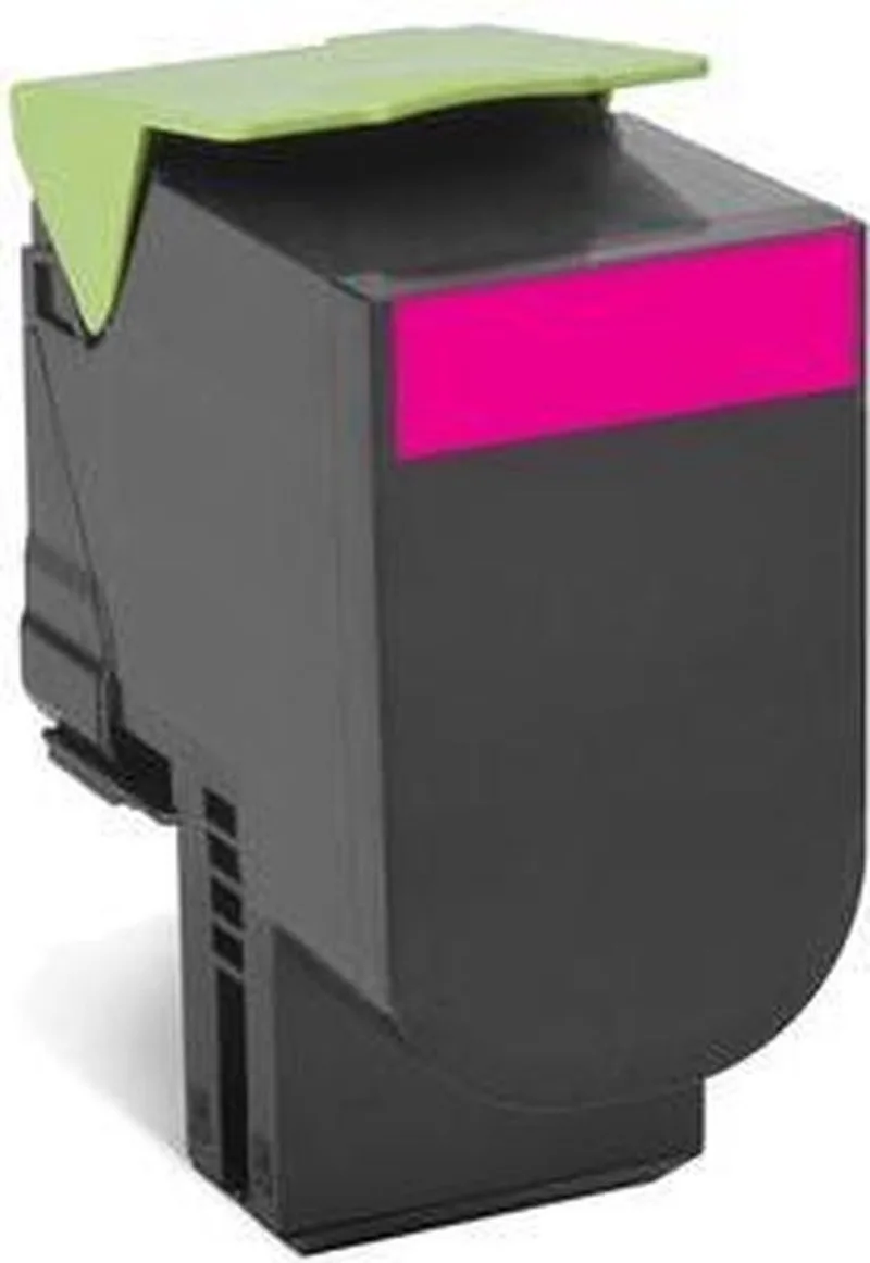 Lexmark 80C2SME tonercartridge 1 stuk(s) Origineel van Lexmark in Magenta – productfoto