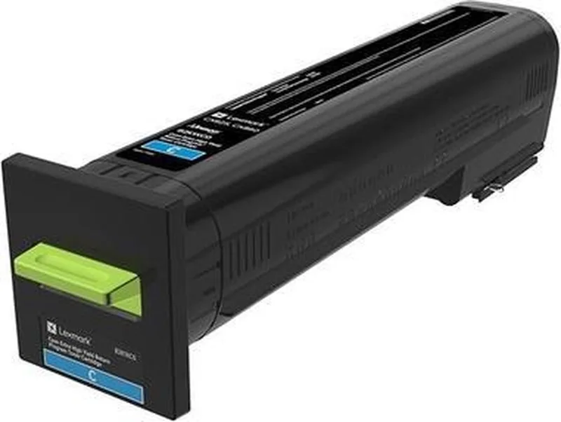 Lexmark 82K2XC0 tonercartridge 1 stuk(s) Origineel Cyaan by Lexmark – product photo