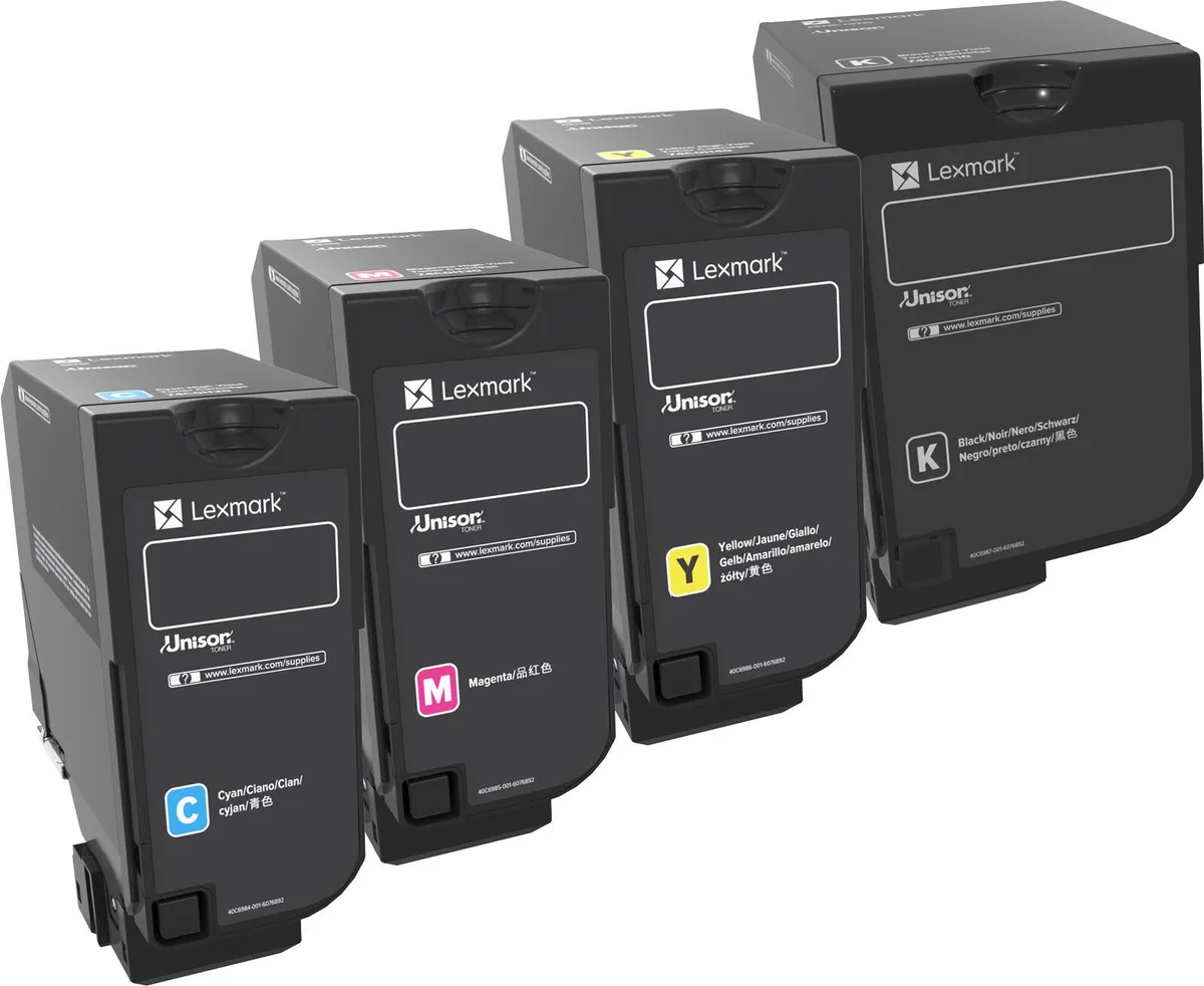 Original Toner - 4er Multipack für CS720de/dte, CS725de/dte, CX725de/dhe/dthe von Lexmark – Produktfoto