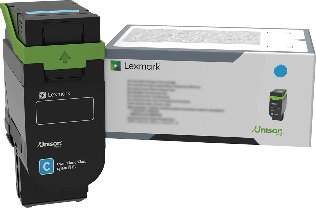 Original Toner Standard Variante - CS531 cyan 8800 Seiten (75M0H20) de Lexmark – photo produit
