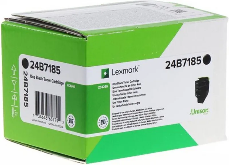 Print Cartridge 24B7185 For XC4240 black van Lexmark in Zwart – productfoto