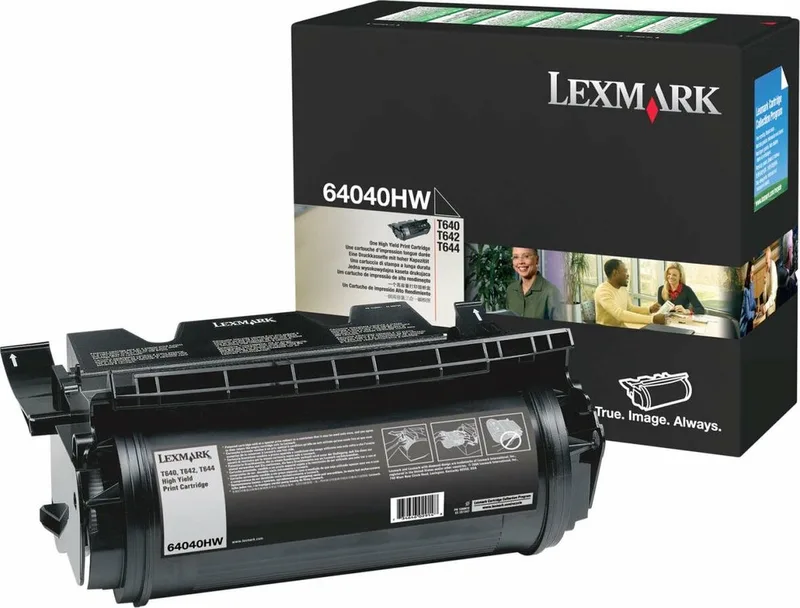 T64X tonercartridge van Lexmark in Zwart – productfoto