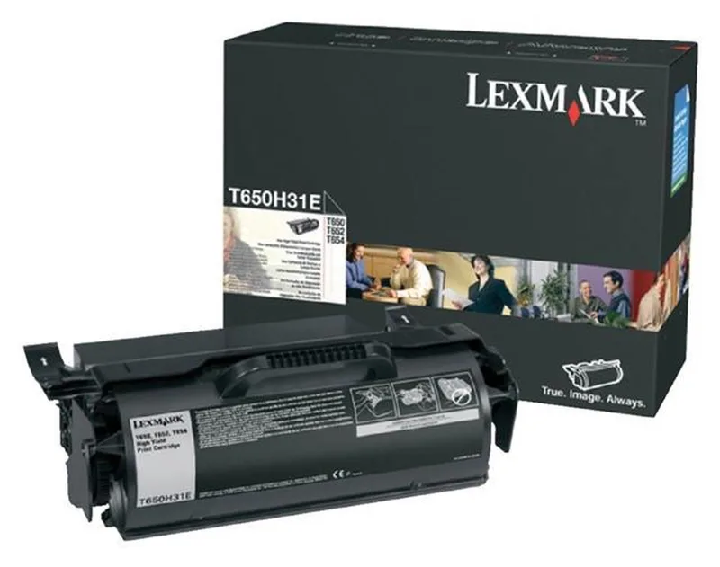 T650H31E - Tonercartridge de Lexmark en Noir – photo produit