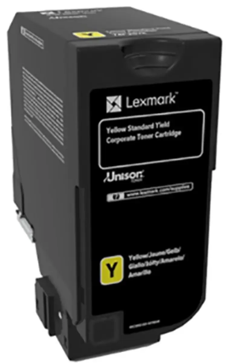 Toner 74C2SYE Original Gelb 7000 Seiten 74C2SYE by Lexmark – product photo