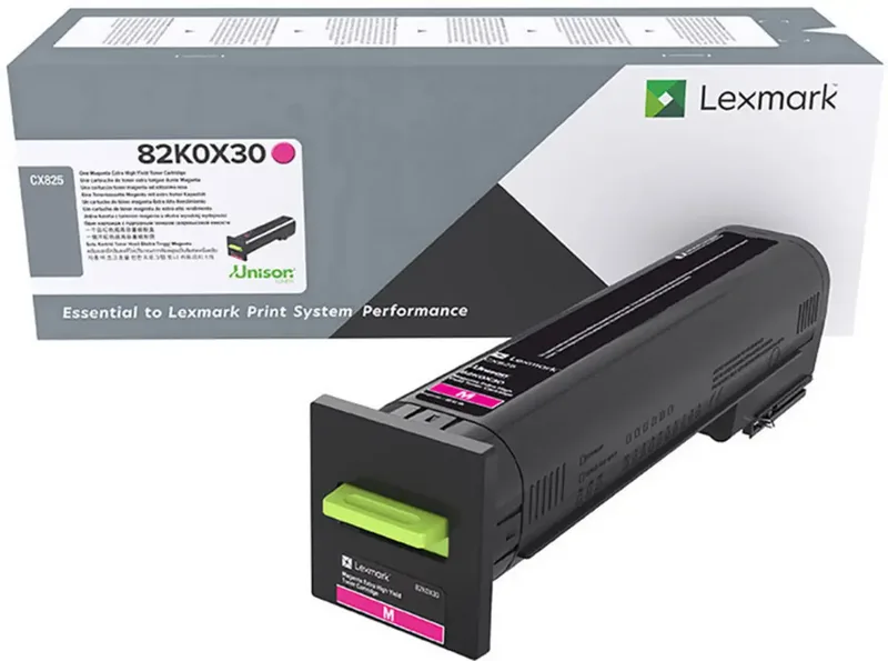 Toner CX825 Original Magenta 22000 Seiten 82K0X30 von Lexmark – Produktfoto
