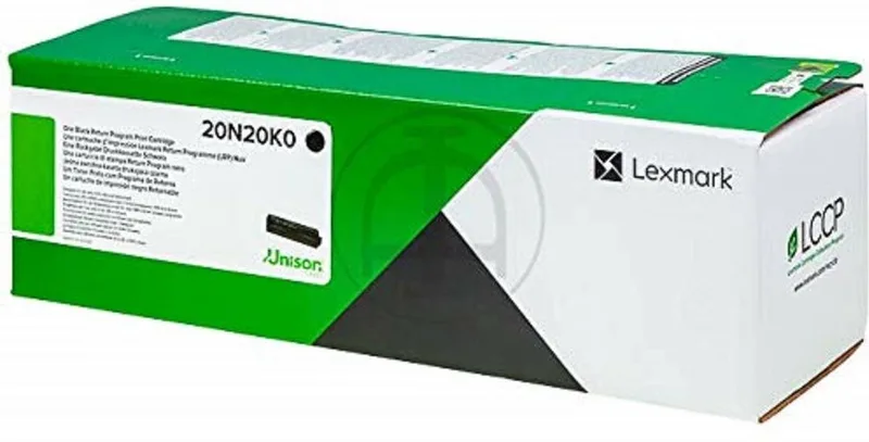 Toner Lexmark 20N20K0 Black by Lexmark in Black – product photo