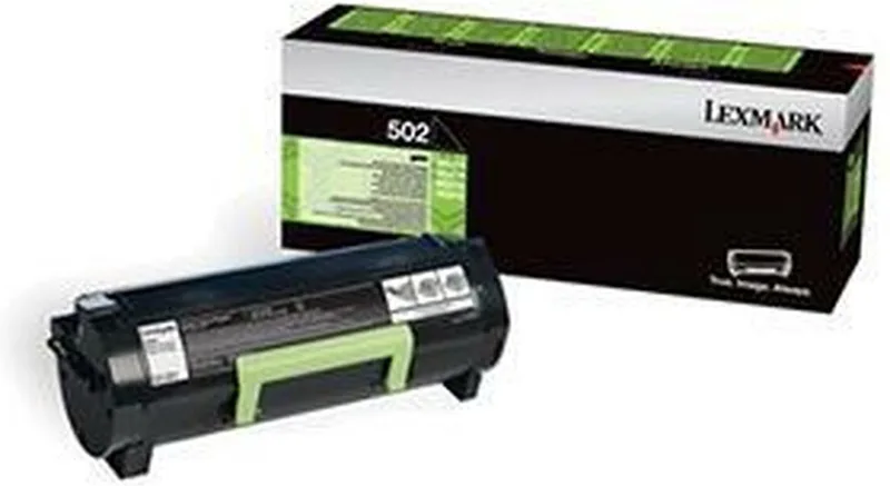 Toner Lexmark 502 Black by Lexmark in Black – product photo