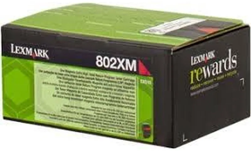 Toner Lexmark 802XM by Lexmark in Magenta – product photo