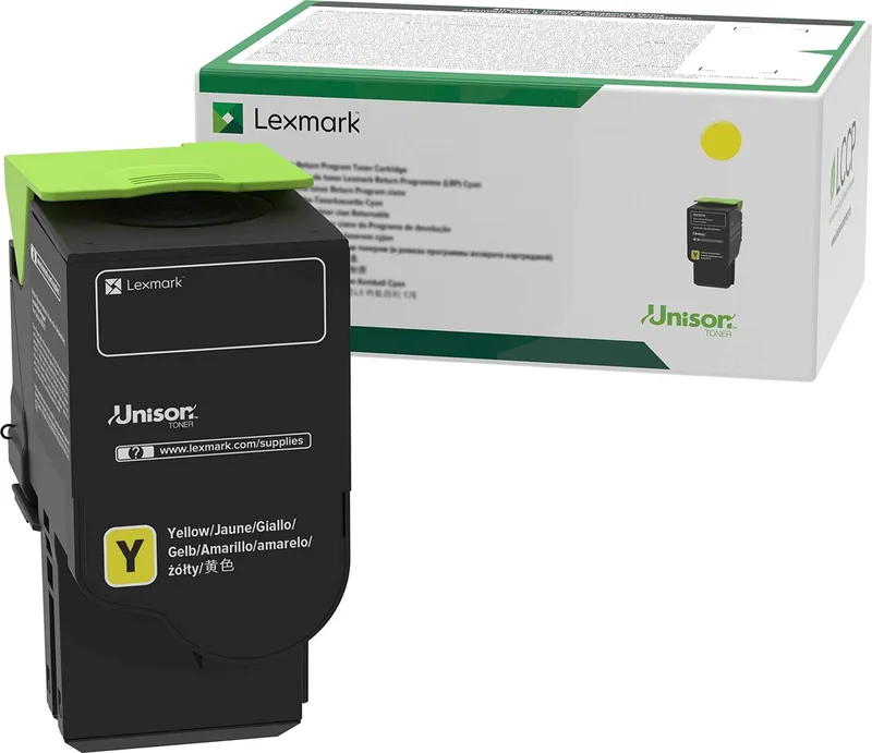 Toner Lexmark C2320Y0 van Lexmark in Geel – productfoto