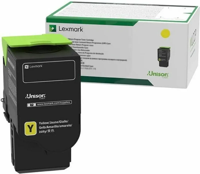 Toner Lexmark C242XY0 Yellow van Lexmark in Geel – productfoto
