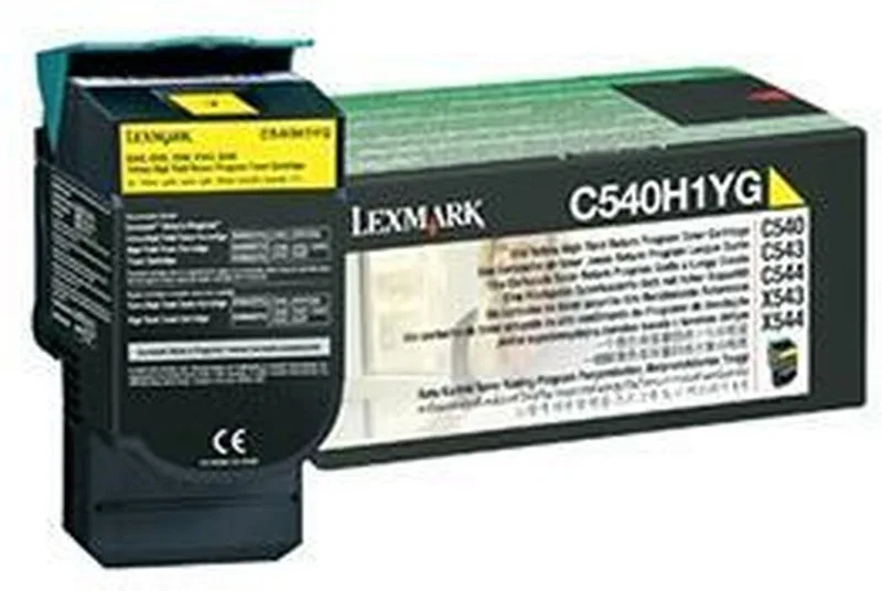 Toner Lexmark C540H1YG Yellow von Lexmark in Gelb – Produktfoto