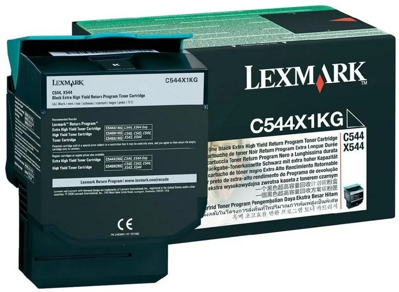 Toner Lexmark C544X1KG Black by Lexmark in Black – product photo