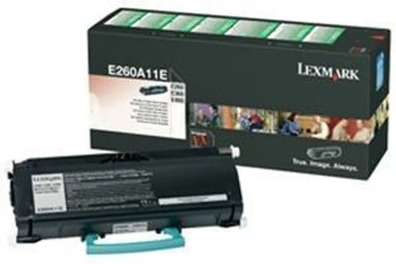 Toner Lexmark E260A11E by Lexmark in Black – product photo