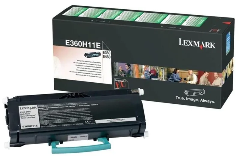 Toner Lexmark E360H11E Black van Lexmark in Zwart – productfoto