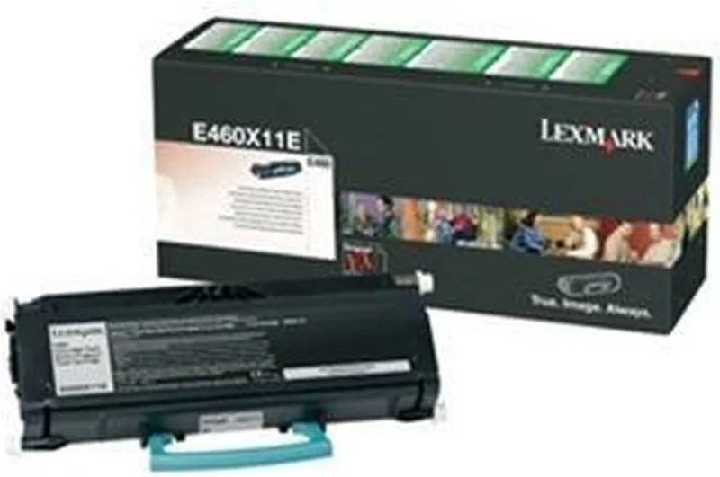 Toner Lexmark E460X11E från Lexmark i Svart – produktbild