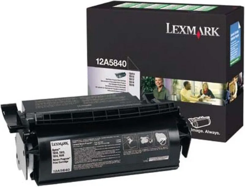 Toner Optra prebate van Lexmark in Zwart – productfoto