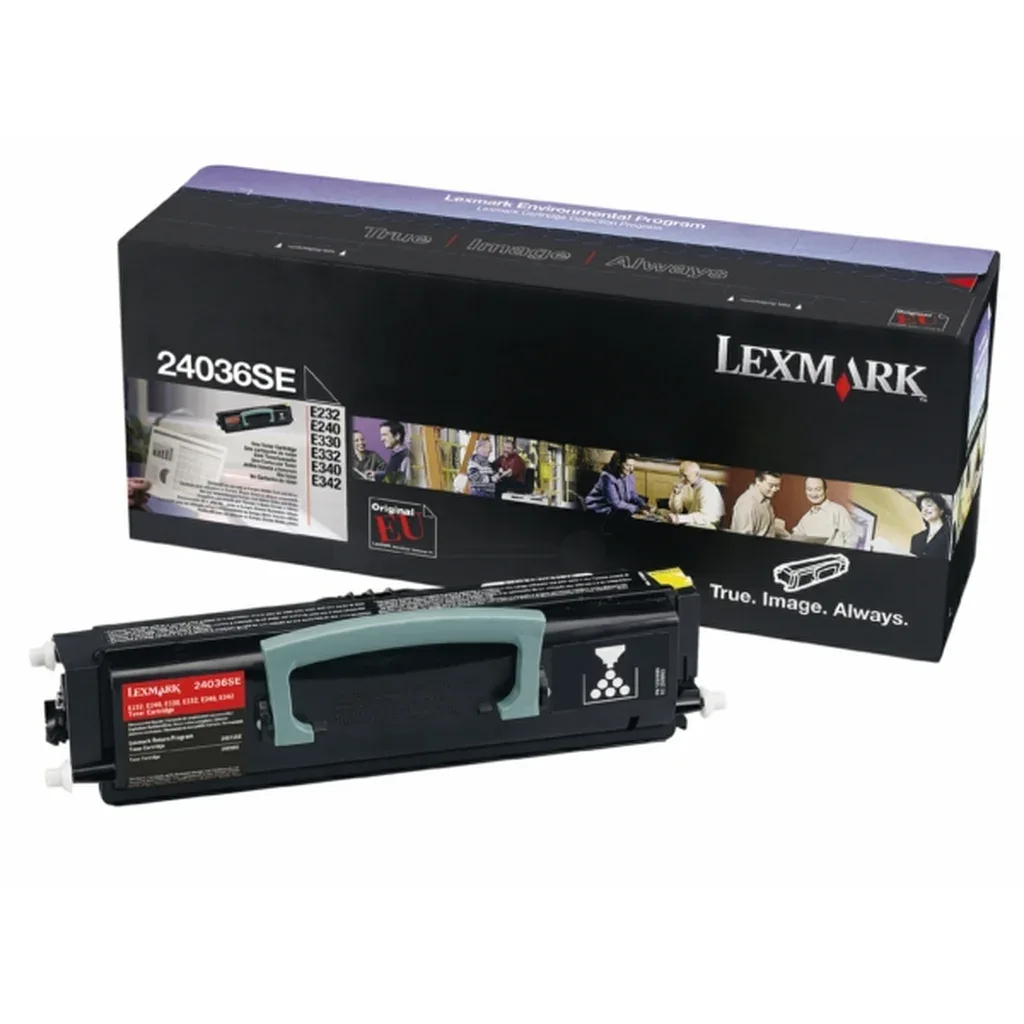 Toner sort 2.500 sider 0024036SE Sort by Lexmark – product photo