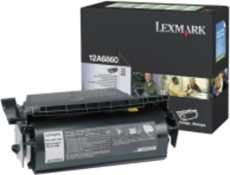 Toner T62X-10K prebate 0012A6860 by Lexmark in Black – product photo