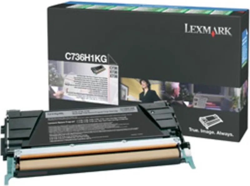 Tonercartridge 0C736H1KG by Lexmark in Black – product photo