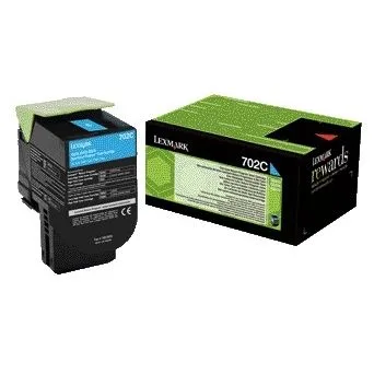 Tonercartridge lexmark 70c20c0 / 70c20ce blauw by Lexmark – product photo