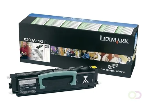 Tonercartridge Lexmark X203A11G prebate zwart by Lexmark – product photo