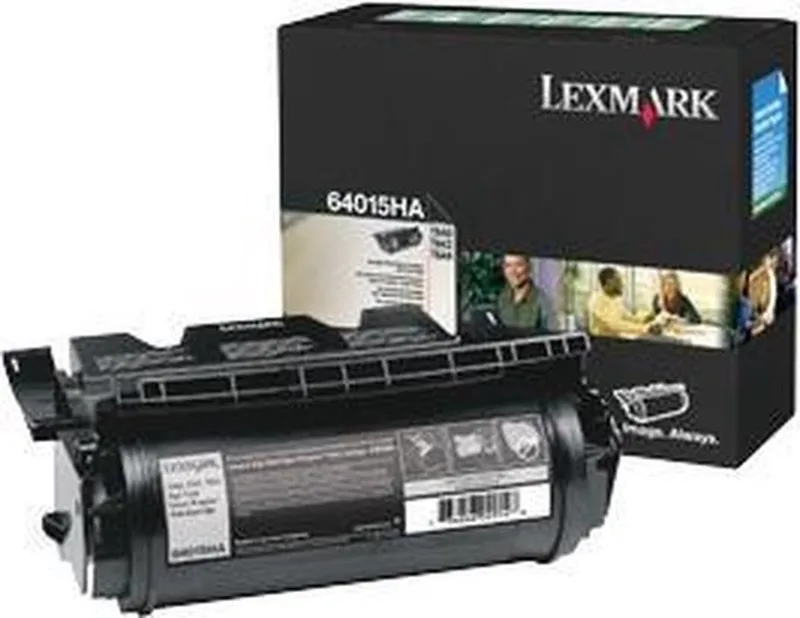 toners & laser cartridges T64x 21K retourprogramma printcartridge von Lexmark in Schwarz – Produktfoto