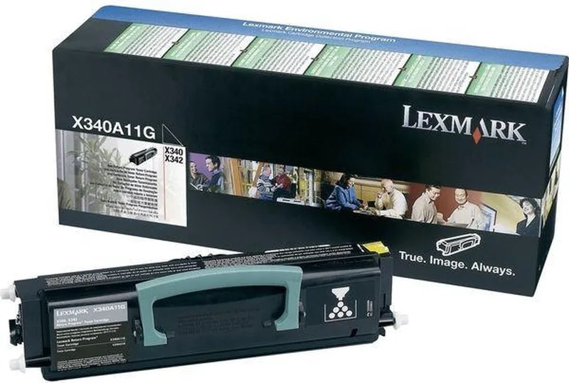 X340A11G - Toner by Lexmark in Black – product photo