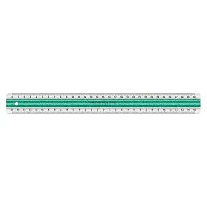 Liniaal linex super s30 30cm transparant | 10 stuks by Linex – product photo