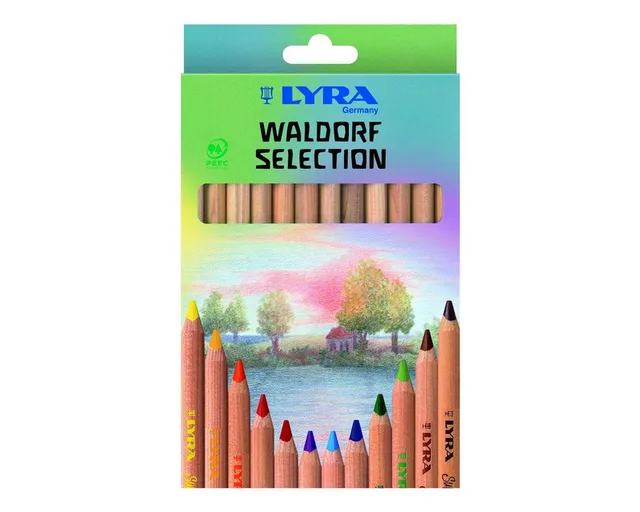 Buntstift LYRA Buntstifte Waldorf Selection 12 Stück Kartonetui