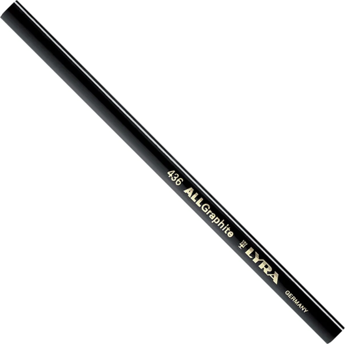 Lyra 4362103 allgraphite 436 potlood Timmermanspotlood by Lyra in Black – product photo