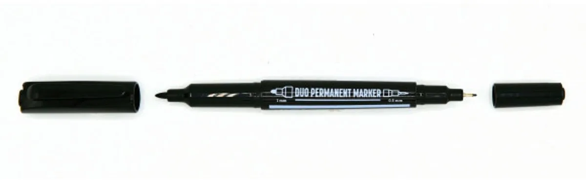 PERMANENT MARKER LYRA DUO ZWART von Lyra in NoColour – Produktfoto