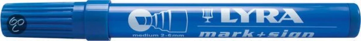 Viltstift - Medium van Lyra in Blauw – productfoto