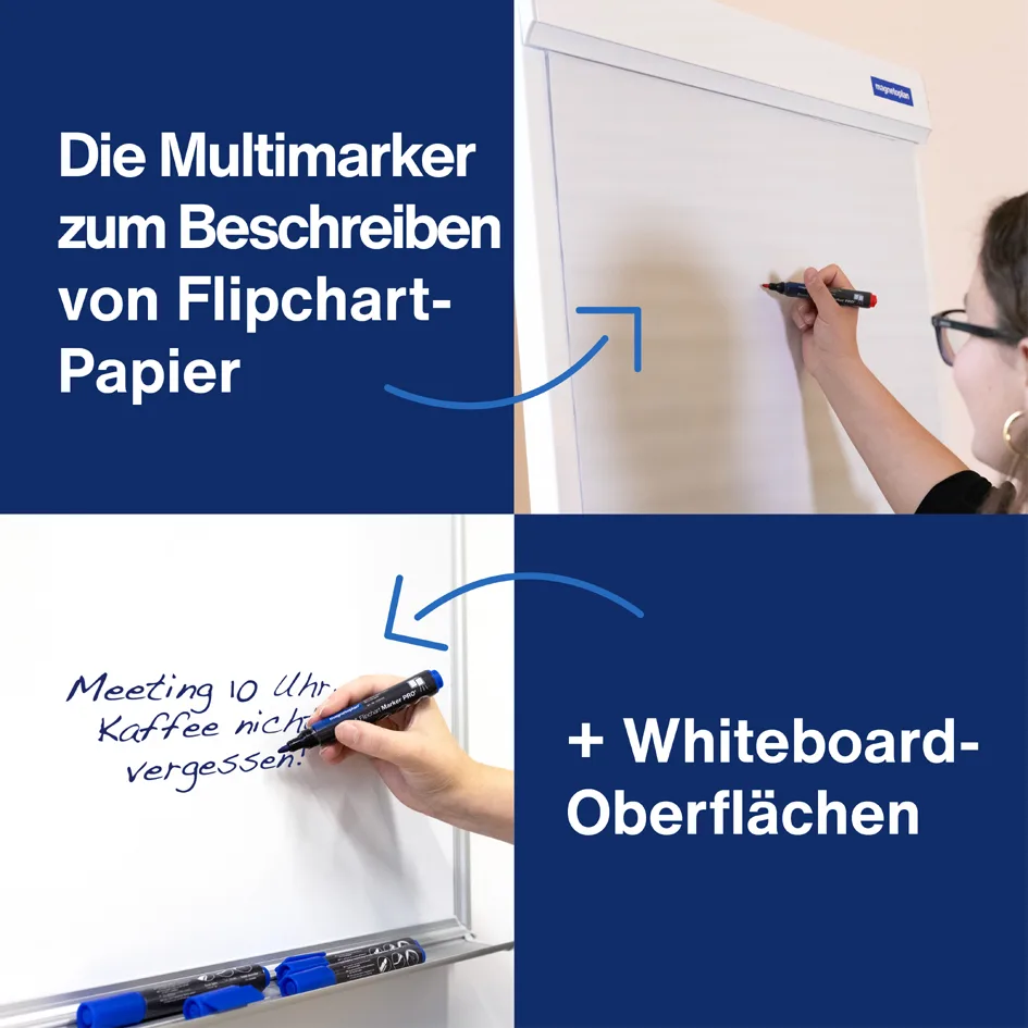 Board- und Flipchartmarker PRO+, violett von Magnetoplan – Produktfoto