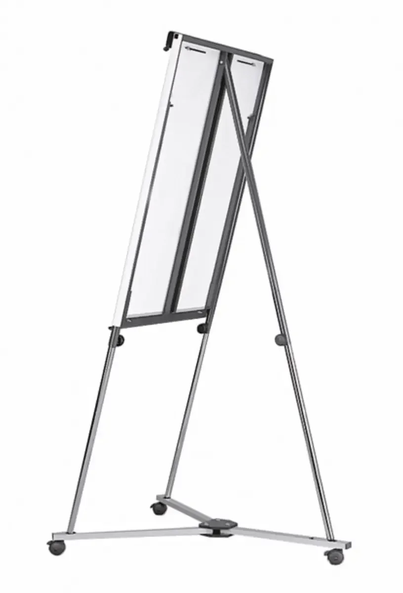 Fahrgestell Flipchart (L x B x H) 680 x 190 x 110 mm Silber 12270100 fra Magnetoplan – produktbillede