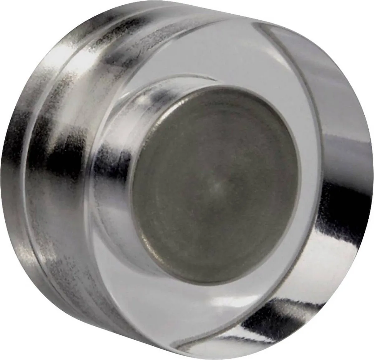 Magneet Acryl (Ø) 20 mm 4 stuk(s) 1681020 von Magnetoplan in Transparent – Produktfoto