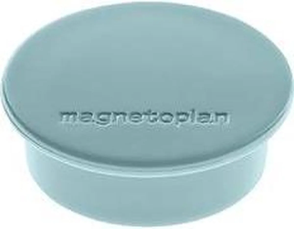 Magneet Discofix Color (Ø x h) 40 mm x 13 mm rond 10 stuk(s) 1662003 by Magnetoplan in Blue – product photo