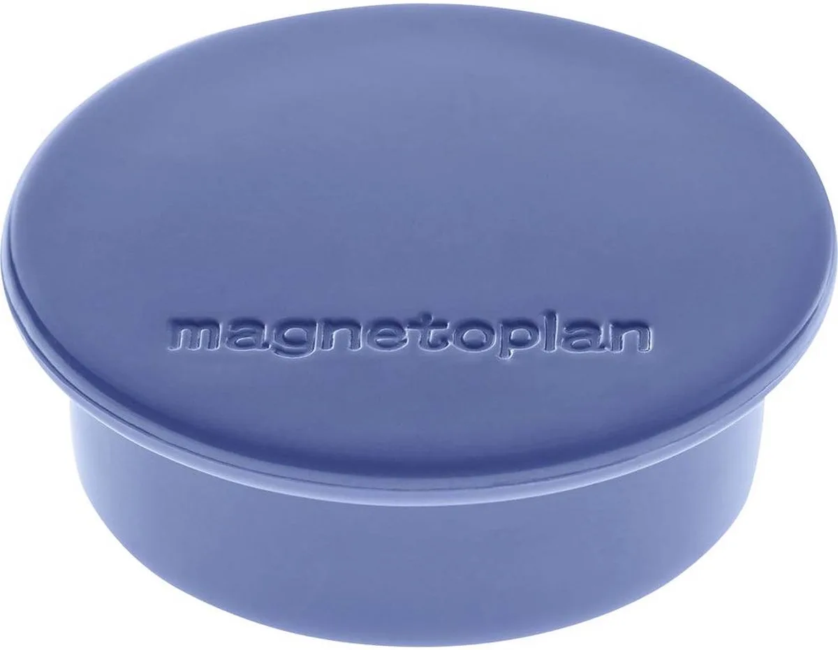 Magneet Discofix Color (Ø x h) 40 mm x 13 mm rond 10 stuk(s) 1662014 de Magnetoplan en Bleu foncé – photo produit
