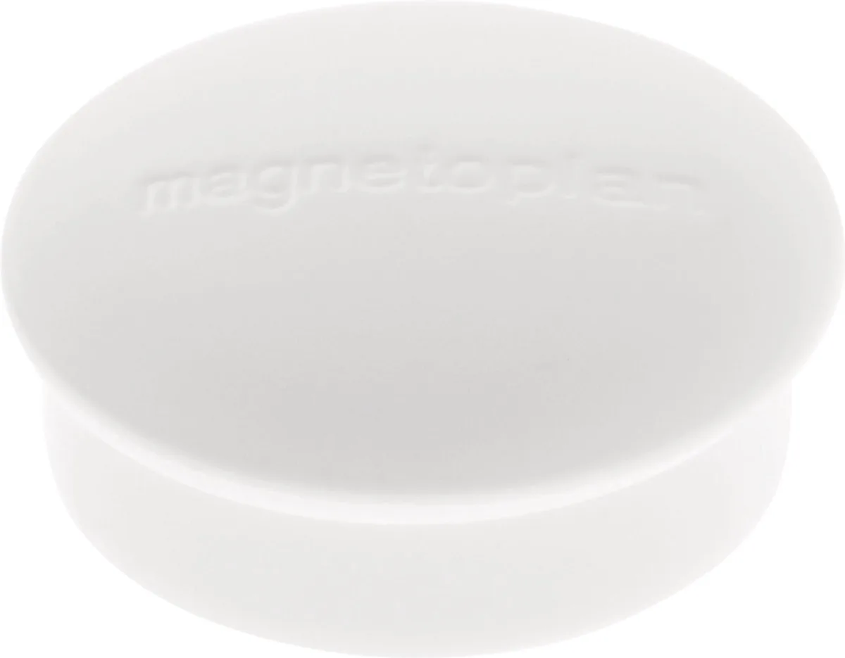 Magneet Discofix Mini (Diameter X H) 19 Mm X 7 Mm Rond 10 Stuks 1664600 by Magnetoplan in White – product photo