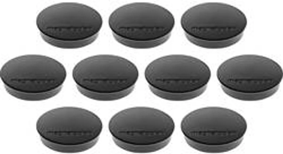 Magneet Discofix Standard (Ø x h) 30 mm x 8 mm rond 10 stuk(s) 1664212 von Magnetoplan in Schwarz – Produktfoto