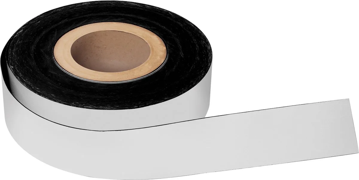 Magneetband (l x b x h) 30 m x 30 mm x 0.6 mm 1 stuk(s) 51053330 von Magnetoplan in Weiß – Produktfoto