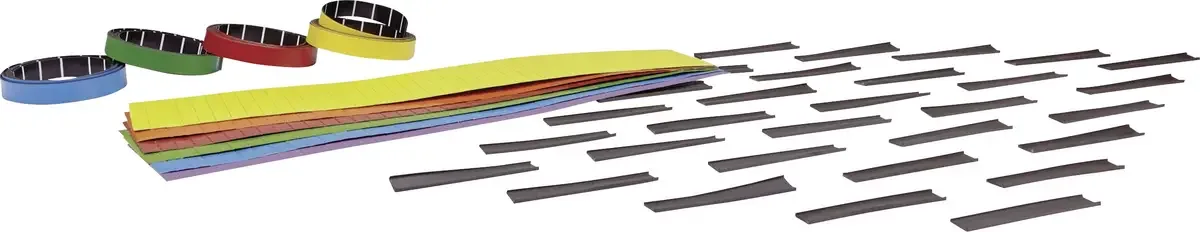 Magneetbord, Etikettenhouder, Tekeninghouder 371212S von Magnetoplan – Produktfoto