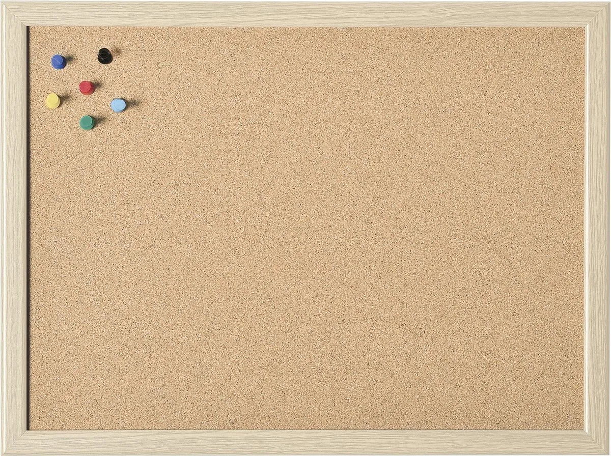 Magnetoplan 121921 Kurk prikbord Kurk 400 mm x 300 mm von Magnetoplan in Braun – Produktfoto
