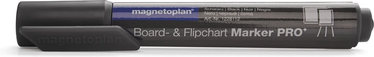 Magnetoplan 1228112 markeerstift 4 stuk(s) von Magnetoplan in Schwarz – Produktfoto