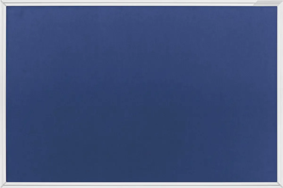 magnetoplan 1415003 Prikbord Koningsblauw, Grijs Vilt 1570.00 mm x 1500 mm x 1000 mm by Magnetoplan in Koningsblauw, Grey – product photo