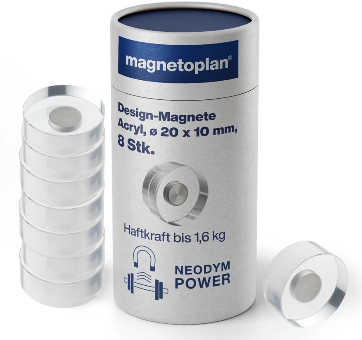 neodymium magneten design 15mm de Magnetoplan en Transparent – photo produit
